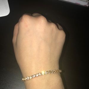 Givenchy Gold Thin Bracelet